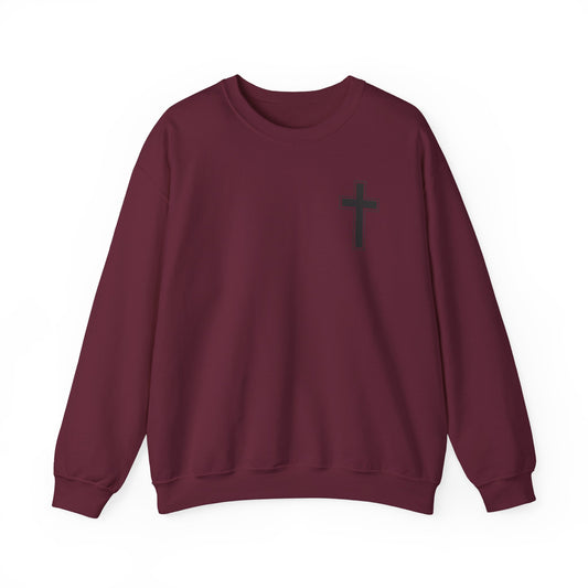 Faith-Inspired Crewneck Sweatshirt | Comfortable & Stylish Christian Apparel, Perfect for Everyday Wear, Inspirational Gifts, Proverbs 31:25