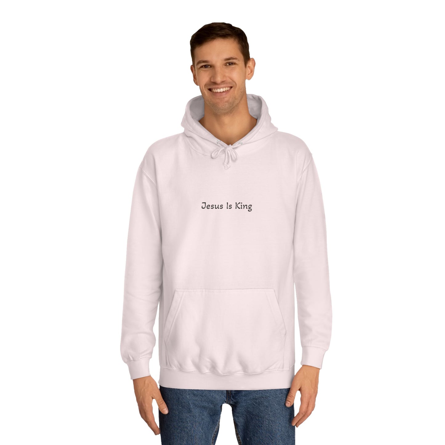 Unisex College Hoodie with Inspirational Design - God is Good, Comfortable Sweatshirt for Students