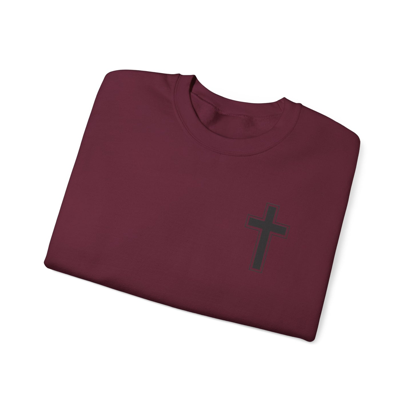 Faith-Inspired Crewneck Sweatshirt | Comfortable & Stylish Christian Apparel, Perfect for Everyday Wear, Inspirational Gifts, Proverbs 31:25