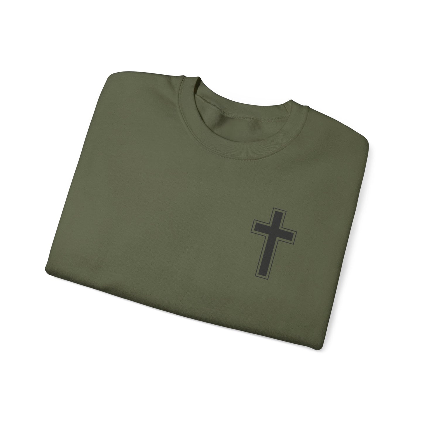 Faith-Inspired Crewneck Sweatshirt | Comfortable & Stylish Christian Apparel, Perfect for Everyday Wear, Inspirational Gifts, Proverbs 31:25