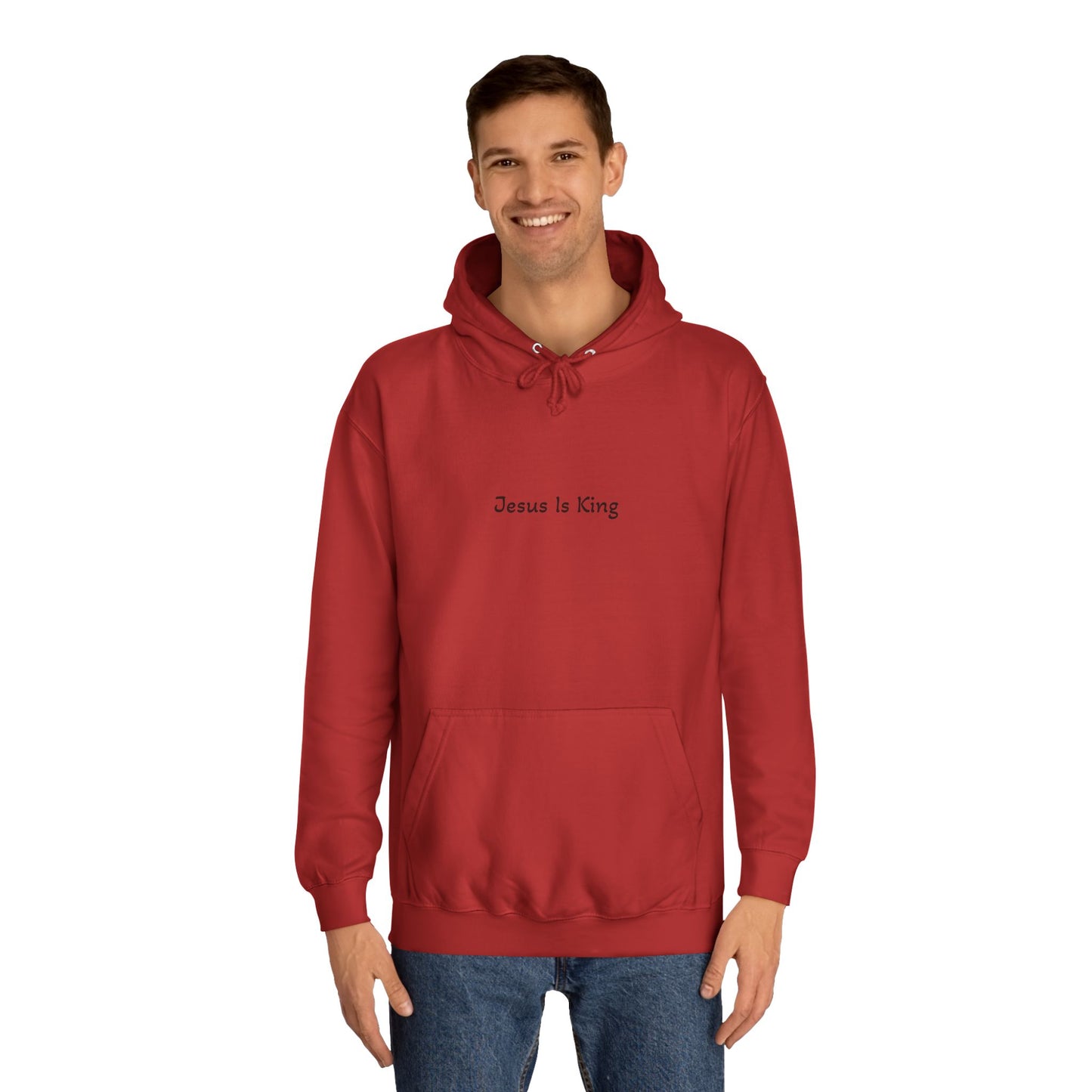 Unisex College Hoodie with Inspirational Design - God is Good, Comfortable Sweatshirt for Students
