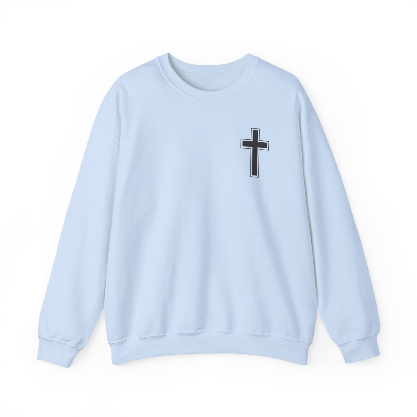 Faith-Inspired Crewneck Sweatshirt | Comfortable & Stylish Christian Apparel, Perfect for Everyday Wear, Inspirational Gifts, Proverbs 31:25