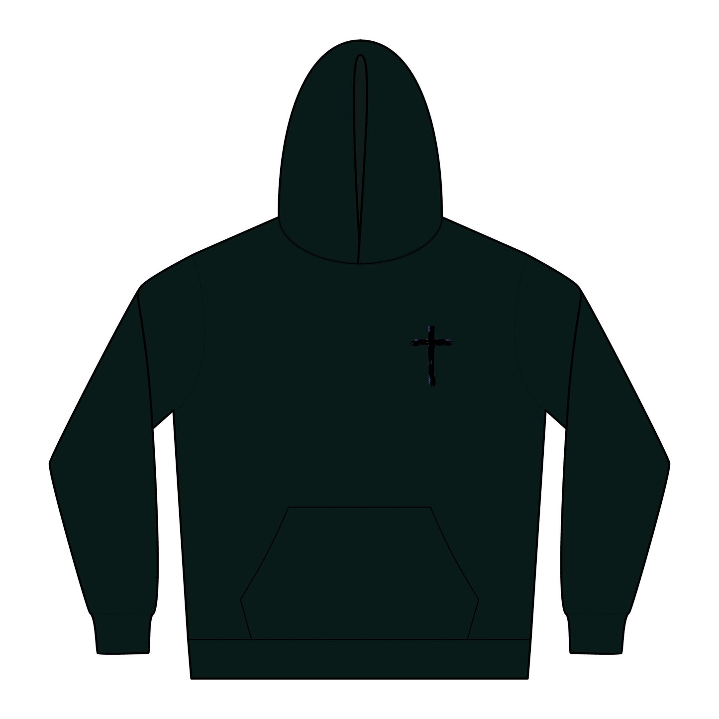 Stylish Faith-Inspired Hoodie, Relaxed Fit Sweatshirt, Christian Apparel, Casual Hoodie, Gift for Believers, Inspirational Outfit