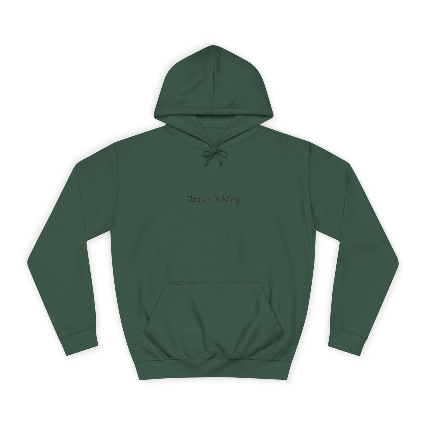 Unisex College Hoodie with Inspirational Design - God is Good, Comfortable Sweatshirt for Students