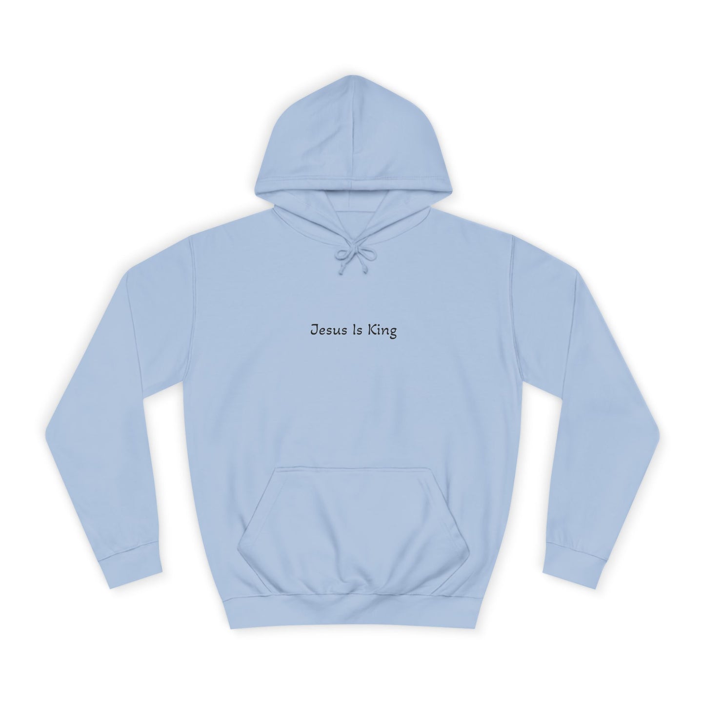 Unisex College Hoodie with Inspirational Design - God is Good, Comfortable Sweatshirt for Students