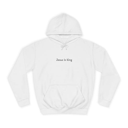 Unisex College Hoodie with Inspirational Design - God is Good, Comfortable Sweatshirt for Students