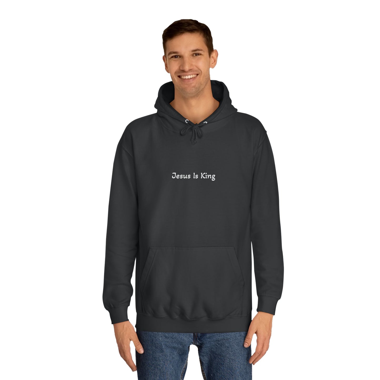 Unisex College Hoodie with Inspirational Design - God is Good, Comfortable Sweatshirt for Students