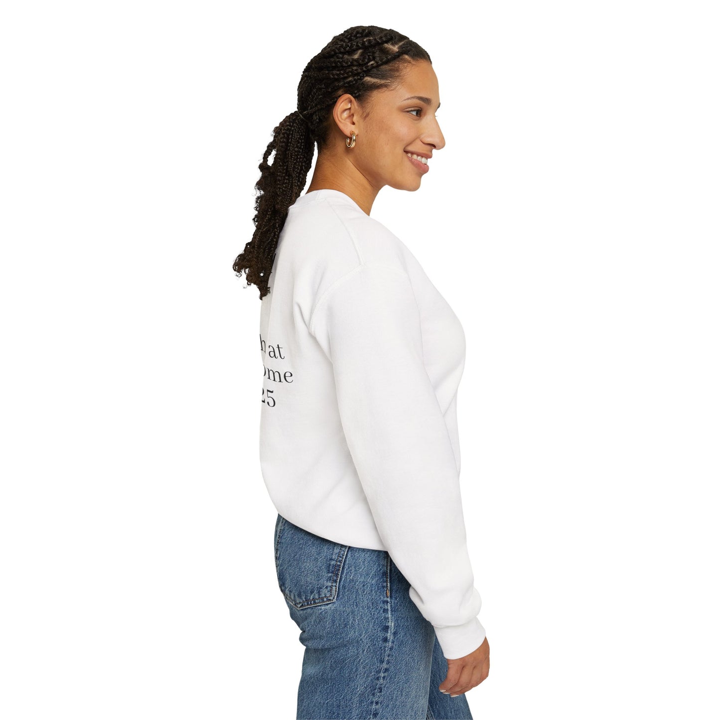 Faith-Inspired Crewneck Sweatshirt | Comfortable & Stylish Christian Apparel, Perfect for Everyday Wear, Inspirational Gifts, Proverbs 31:25