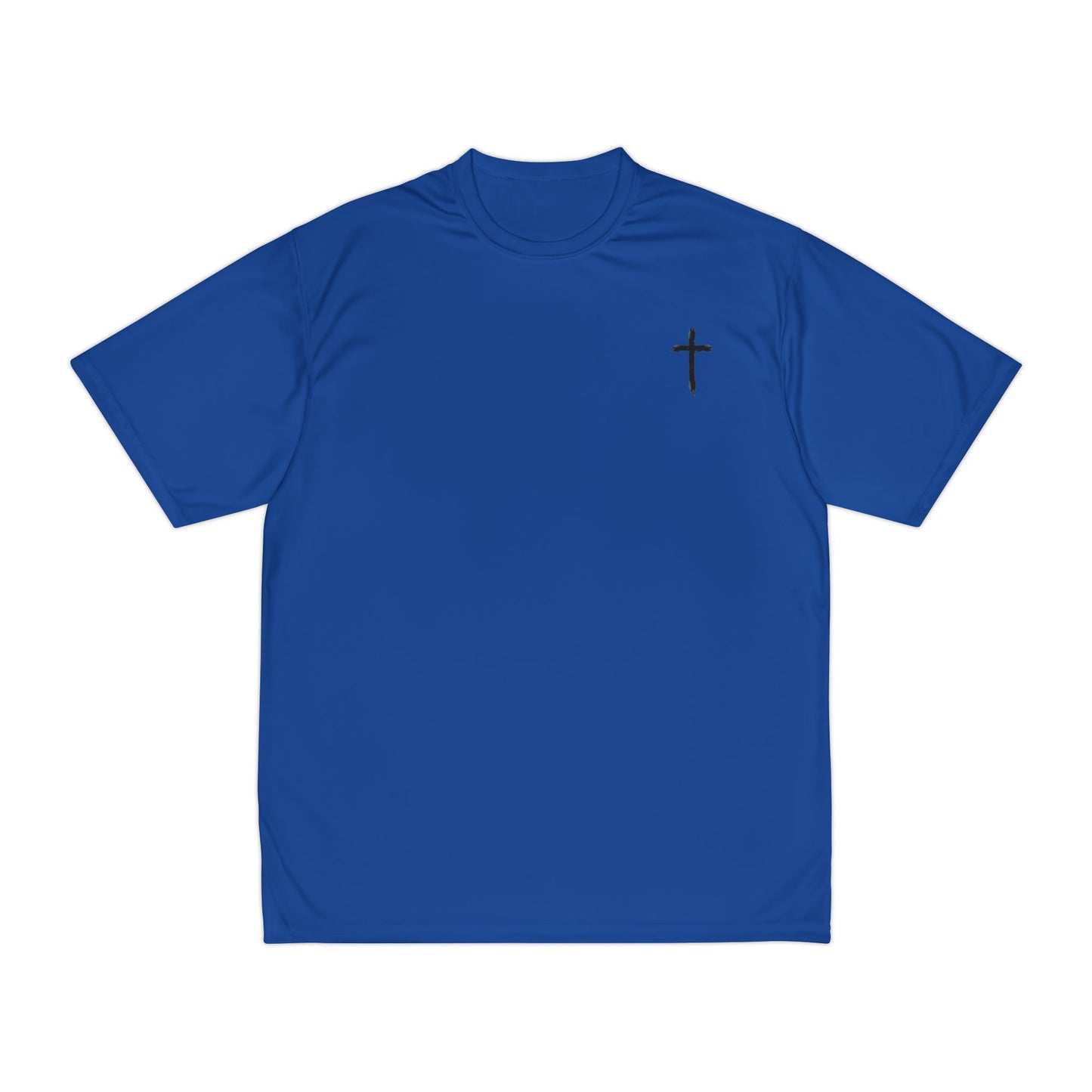 Christian Performance T-Shirt, Gym Shirt, Faith-Based Apparel, Inspirational Workout Tee, Men's Activewear, Gifts for Him