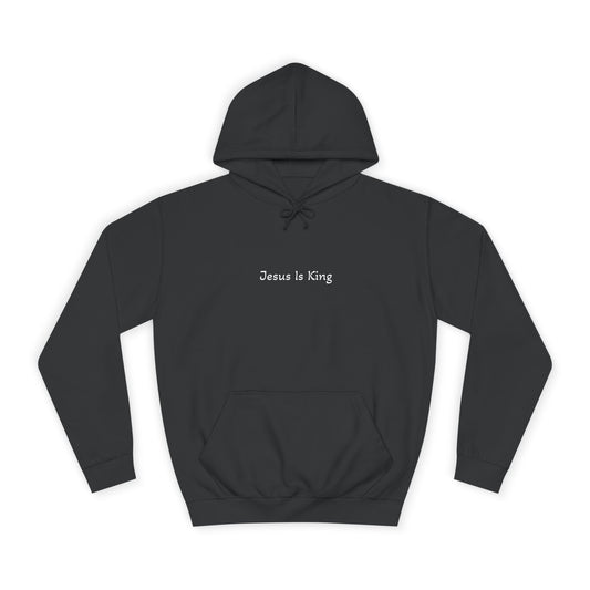 Unisex College Hoodie with Inspirational Design - God is Good, Comfortable Sweatshirt for Students